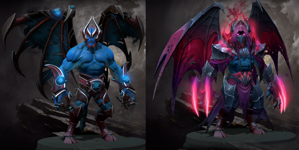 2015 Rare vs 2020 common - because dressing like Shadow Demon is for everyone, not just the lucky