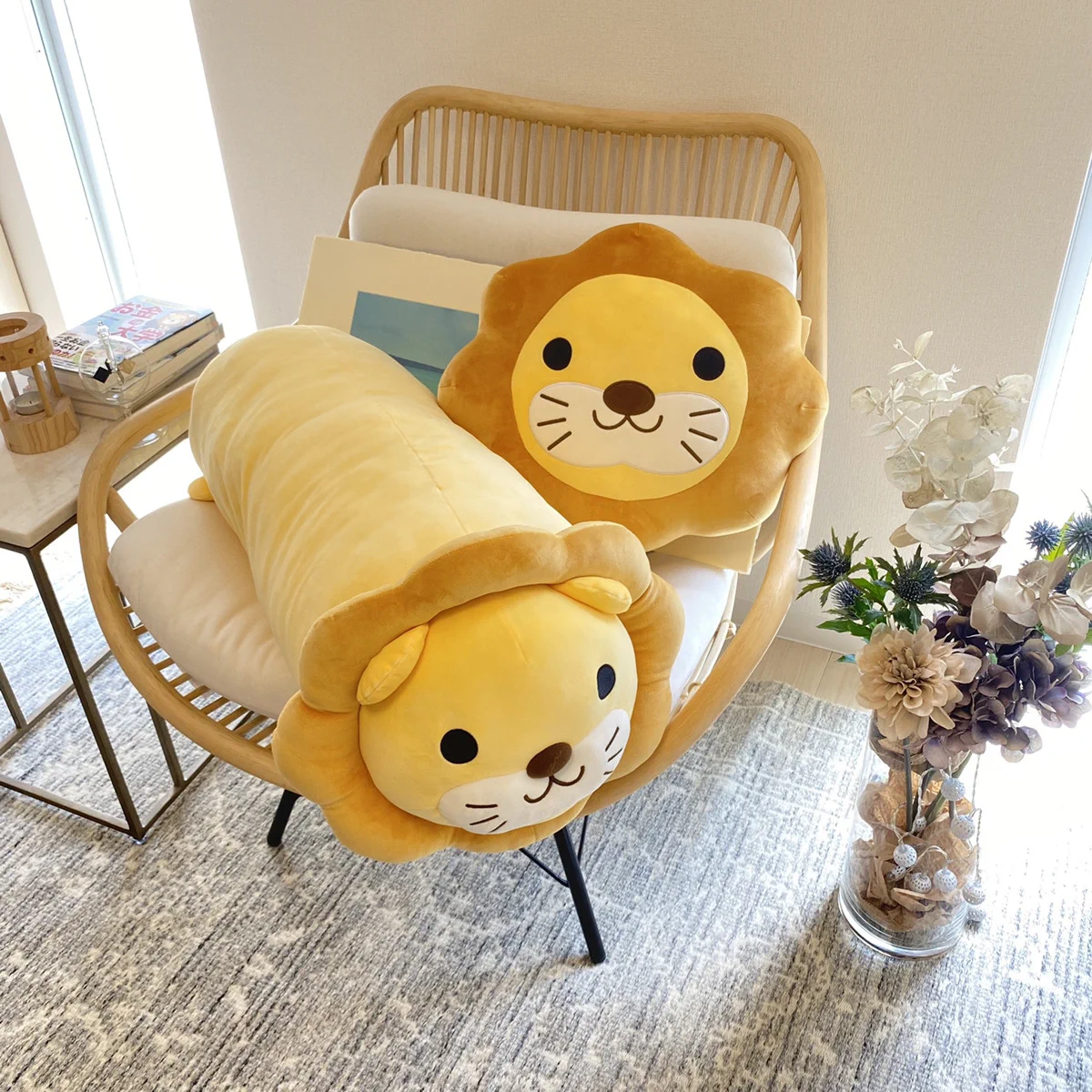美品⭐︎リベ大グッズ 両学長 ライオン クッション大 両🦁リベ大学長 on X: 