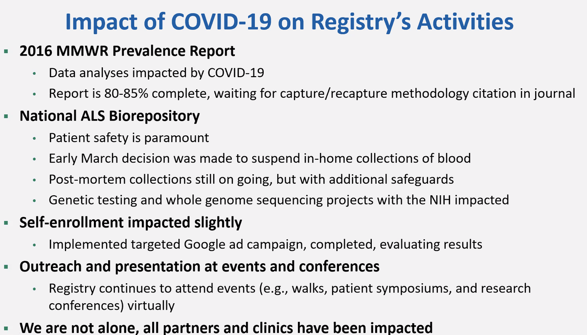 We expected "annual" MMWR prevalence report for 2016 data last November... b4 I ever heard of Covid-19. I wish they had told us then that it was going to be late.
