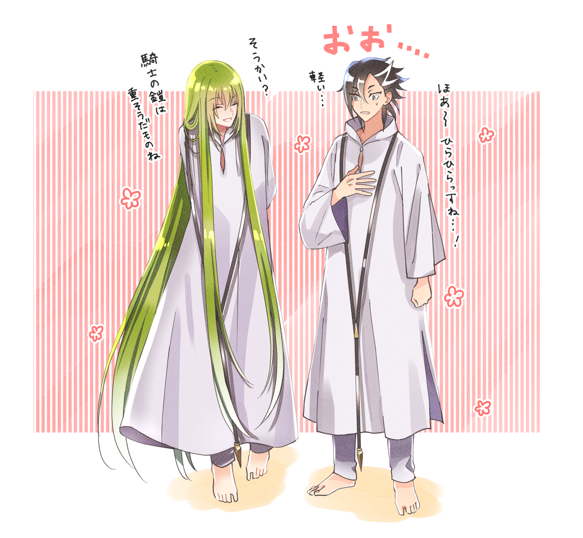 「原稿中マンドリカルド君の鎧が描いても描いても終わらんな...って虚無になってても」|瀧上のイラスト