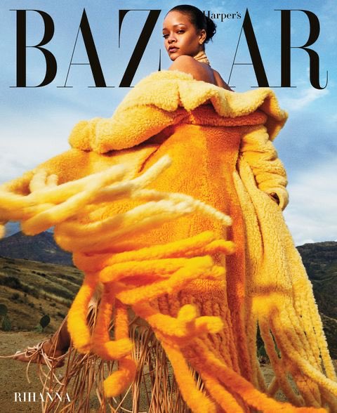 . @rihanna for Harper’s Bazaar US (September issue).