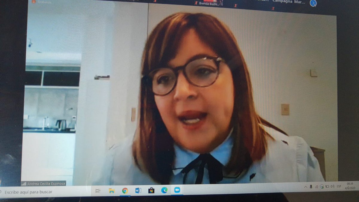 DiputadosMPN's tweet photo. #ComisionA Conversamos via Zoom con la Dra.  Andrea Cecilia Espinosa, en el marco del expte iniciado por el Consejo de la Magistratura, por el cual solicita su designación como defensora de los Derechos del Niño y
Adolescente de la II Circunscripción Judicial en Cutral Có. https://t.co/JF9iHJVDit