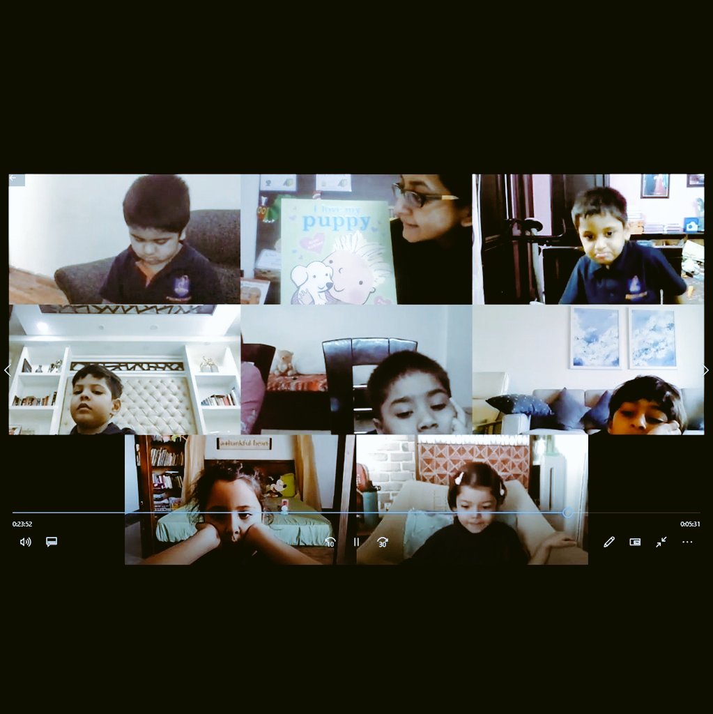 KukretiPallavi's tweet photo. Power of #provocation and #tuningin.our #kindergarteners shared their #firstthinking  of stories..we tuned in to inquire into   #TD theme ‘How we express ourselves’ ..unit on Stories
#pyp #pyped #eytalk #earlyyears @AneeshaSahni @soniasingh_13 @deepa_nanda @nischal_ritika https://t.co/N5wstEHIGu