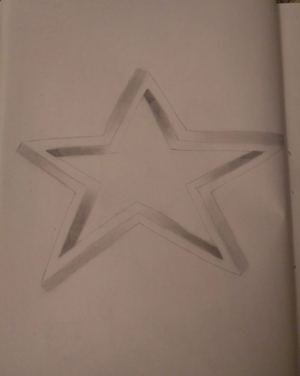 Impossible star

⭐🌟✨

#impossibleshape #impossibledrawing #impossiblestar #3Deffect #sketch #sketchbook #pencilsketch #pencildrawing #star #strasketch #stardrawing #blackcatdraws