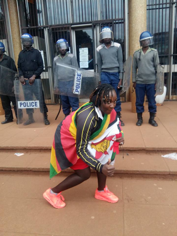On another occasion we stood together at the Magistrate's Court saying #ThisFlag matters. We felt betrayed again after, but WE STOOD TOGETHER! LETS STAND TOGETHER ONCE MORE. THERE IS MORE US THAN THEM. #ZimbabweanLivesMatter