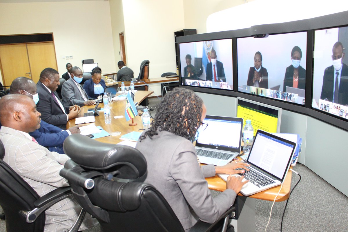 jumuiya's tweet image. The 41st Extraordinary Meeting of the @jumuiya  Community Council of Ministers,Session of Permanent/Principal/Under Secretaries on going via videoconference. On the agenda; Budget for the EAC for the Financial Year 2020/2021 &amp;amp;Human Resource matters @EA_Bunge @EABCArusha