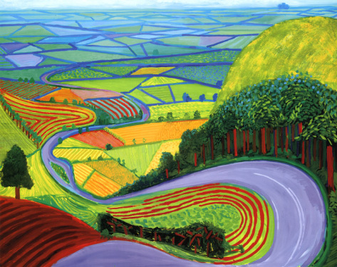 GuglielminaS's tweet photo. .

David Hockney

1 - Garrowby Hill, 1998
2 - Going up Garrowby Hill, 2000

#DavidHockney  #painting   #art  
.
. https://t.co/ZARGlOwCRI