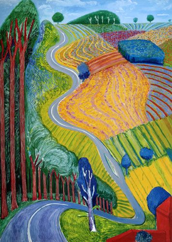 GuglielminaS's tweet photo. .

David Hockney

1 - Garrowby Hill, 1998
2 - Going up Garrowby Hill, 2000

#DavidHockney  #painting   #art  
.
. https://t.co/ZARGlOwCRI