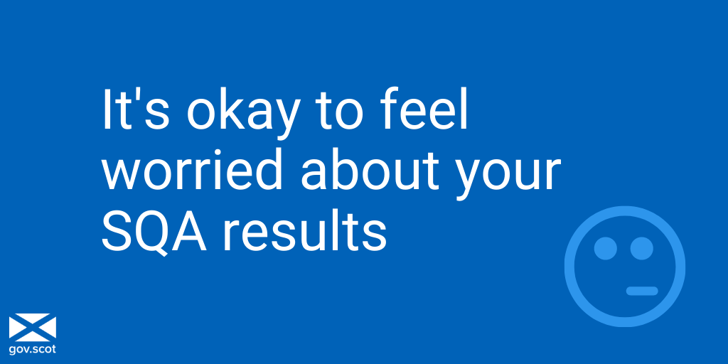 Today more than 138,000 learners across Scotland have received their #SQAResults.

It's natural to feel worried or nervous - but remember, there are lots of different options available. Read our thread for ways you or someone you know can access support ⬇️
