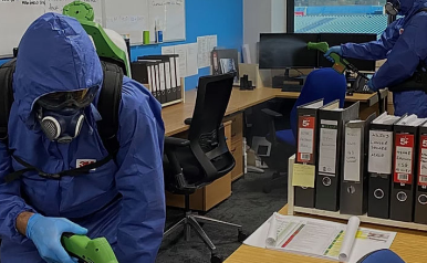 phoenixmsl's tweet photo. Ready to return to the #office? #Electrostaticcleaning
- eco-friendly
- touch-less
- even distribution of disinfectant
- essential in removal of viruses such as #Covid19 & #bacteria proven effective for protection of surfaces for up to 30 days
#staysafe #backtowork https://t.co/ILPcrAjxcn