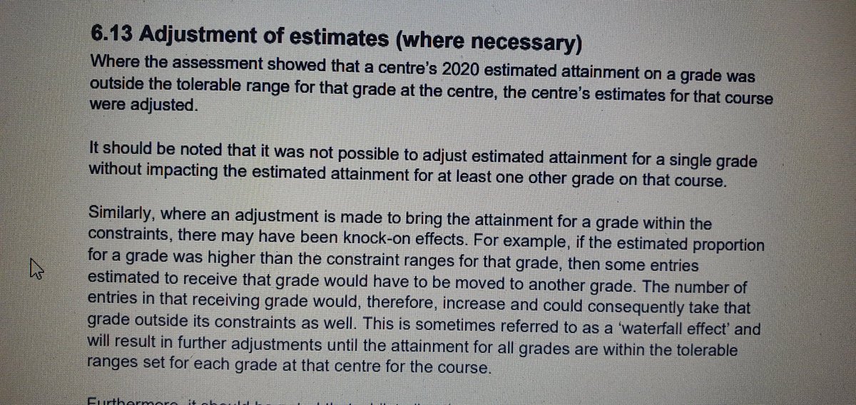 I honestly can't understand how people working in education would think it is OK to treat young people like this.All that work from them. All that work from their teachers. All for the SQA to treat them as nothing more than numbers on a spreadsheet.