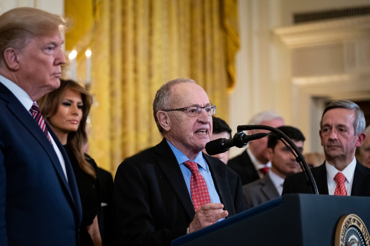 (8/9) Dershowitz in the White House!!!!!! How low have you fallen America?!!!! The Mayans were correct, the world apparently did end as we knew it in 2012.