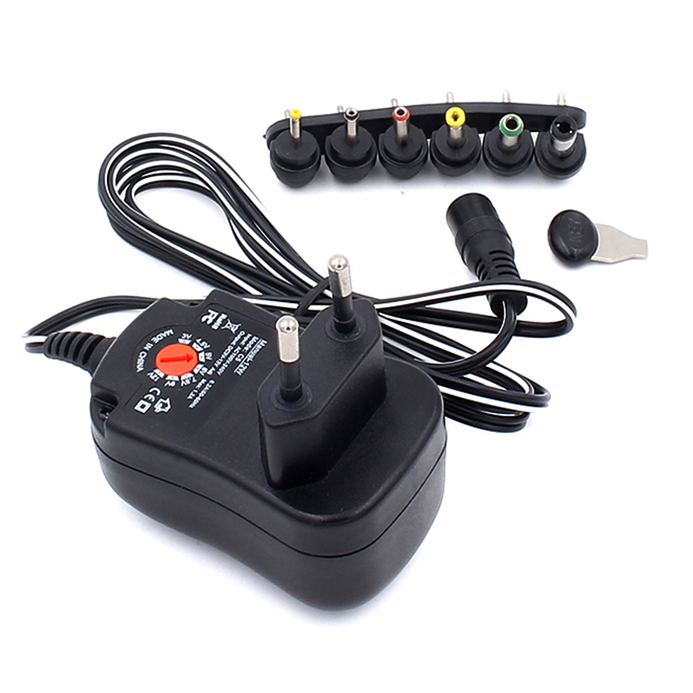 #12v #euplug #6tips #wallsocket #walladapter #universal #12w 12v eu plug universal wall socket with 6 tips