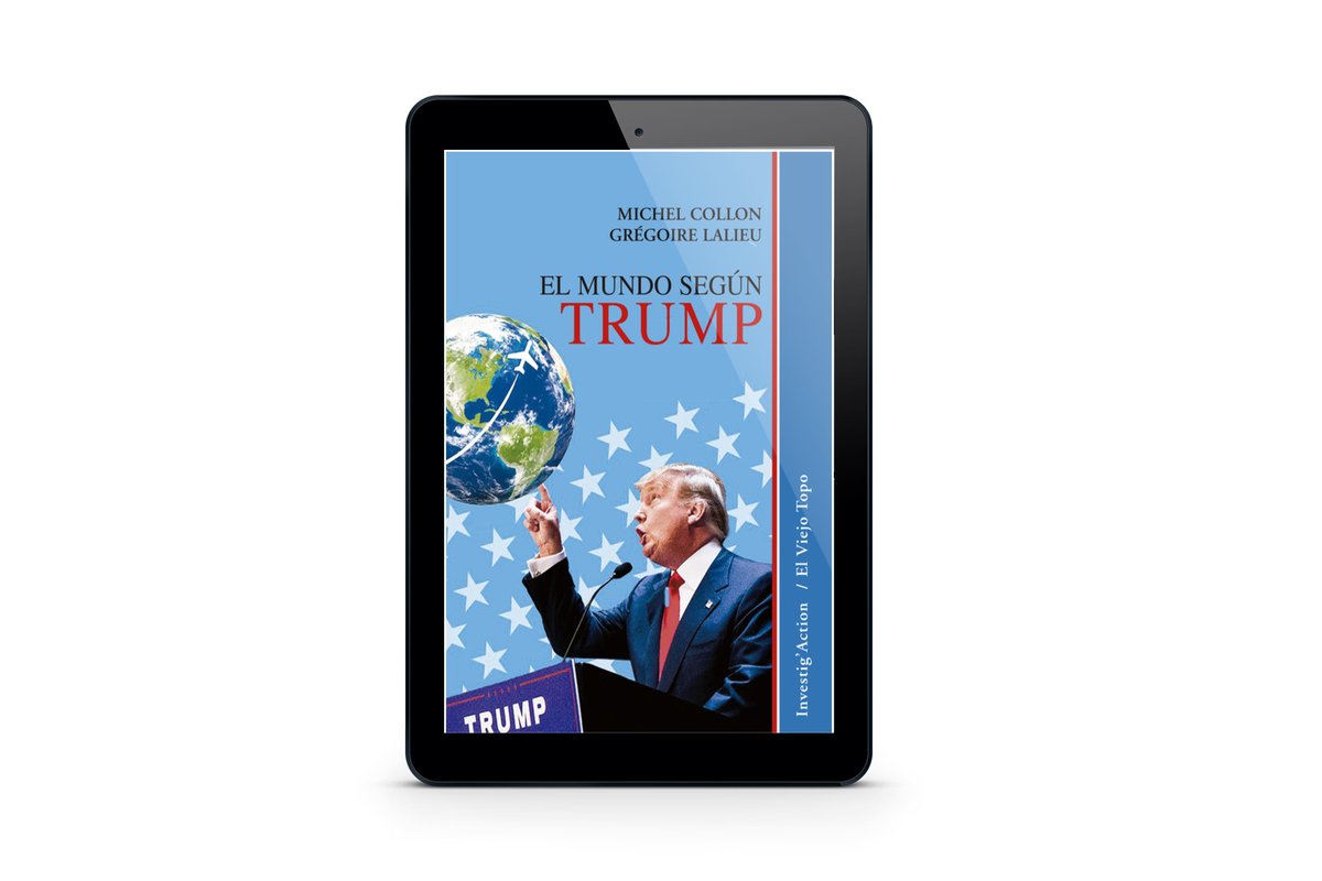 Viejo_Topo's tweet photo. Nos habéis pedido nuevos títulos en eBook y aquí están. Empezamos con este, "El mundo según Trump", escrito en colaboración con #InvestigAction. #NuevoEbook https://t.co/dMsf4I5p8S https://t.co/m2mFOxGi7O