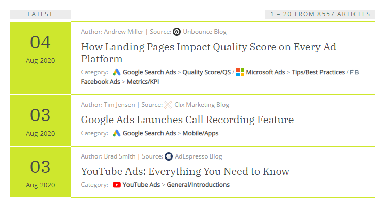 DigitalMarkBase's tweet photo. 11 fresh articles on #DigitalMarketingBase today -> now including 8,557 references of past 24 months -> https://t.co/4jZlPa7nW7 #PPC #Analytics https://t.co/AbfpjJNkJd