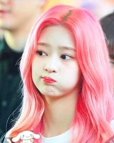 Minjoo is either:cute as hell          what the hell