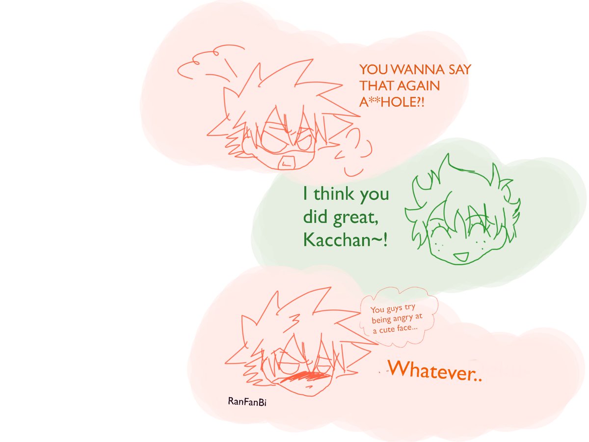 //Ugh- Hey! So, I was working on that one ‘Actor Au’ Idea that I had- Here is a rough sketch I did of a scene I thought was pretty cute and funny- I had a a lot of fun making it!

#MyHeroAcademia #BNHA #ActorAU #Myhero
#Deku #Kacchan #Denki #ClassA1