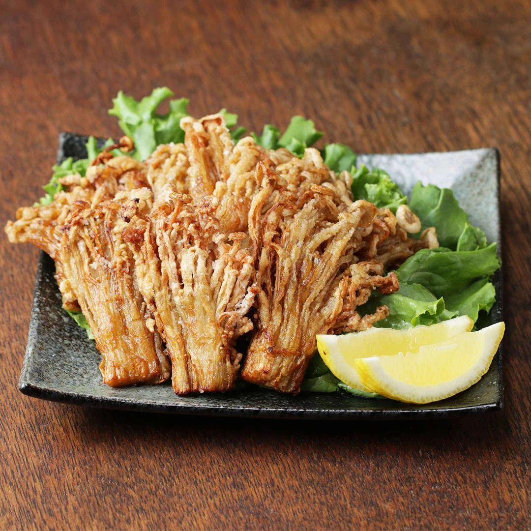 たまには鶏肉ではなく「えのき」を使ってみるのもあり？！「えのき唐揚げ」の作り方！
