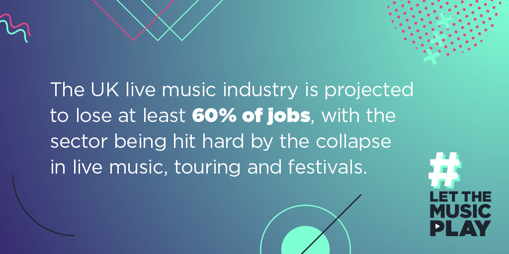 Please help support us and the entire live entertainment industry by sharing this post with the hashtag #LetTheMusicPlay