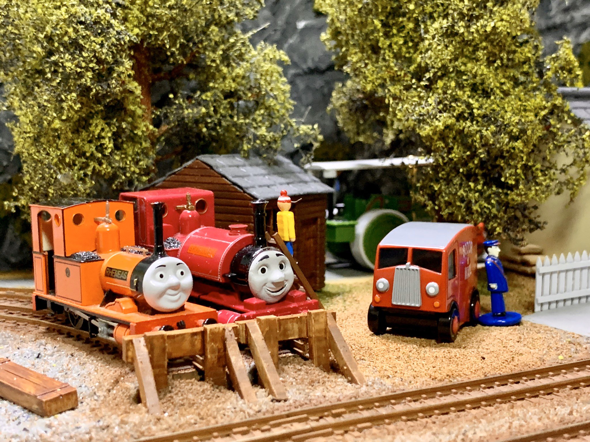 تويتر 種 Tane على تويتر Oo9 Skarloey Station Diorama Ver Kato T Trak きかんしゃトーマスtvシリーズ第4シーズンに登場するスカーロイ駅をt Trakで表現してみました Ttrakcircusfinish T Co Sypkv5jfbe