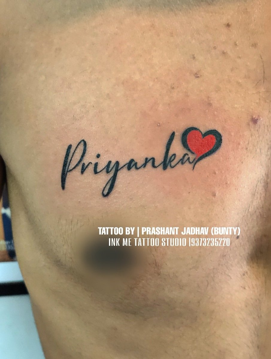 Learn 81+ about priyanka name tattoo super cool .vn Learn 81+ about priyanka name tattoo super cool .vn