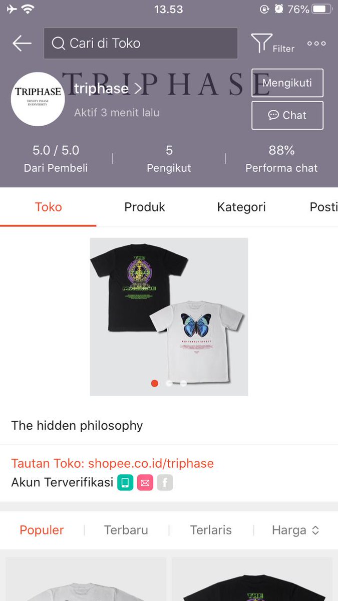 Godfime's tweet image. Di follow ya, article terbaru sudah rilis. 
#Triphase