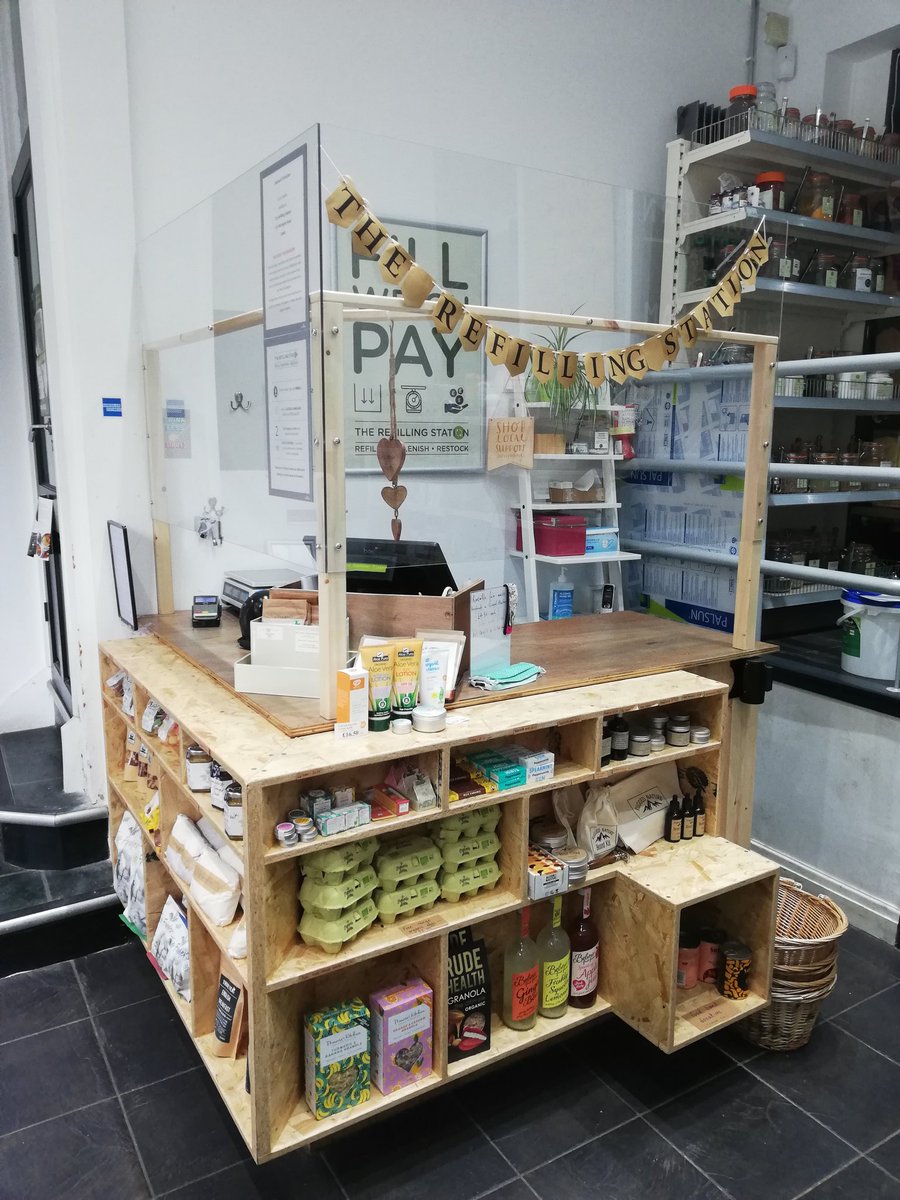refillstation1's tweet photo. Now that things aren't (quite!) as busy, we've had time for a little smarten up, what do you think?! #tidy #pretty #refillingstation #shoplocal #Independent #green #refill #Leeds #ChapelA https://t.co/nPFnCDxiST