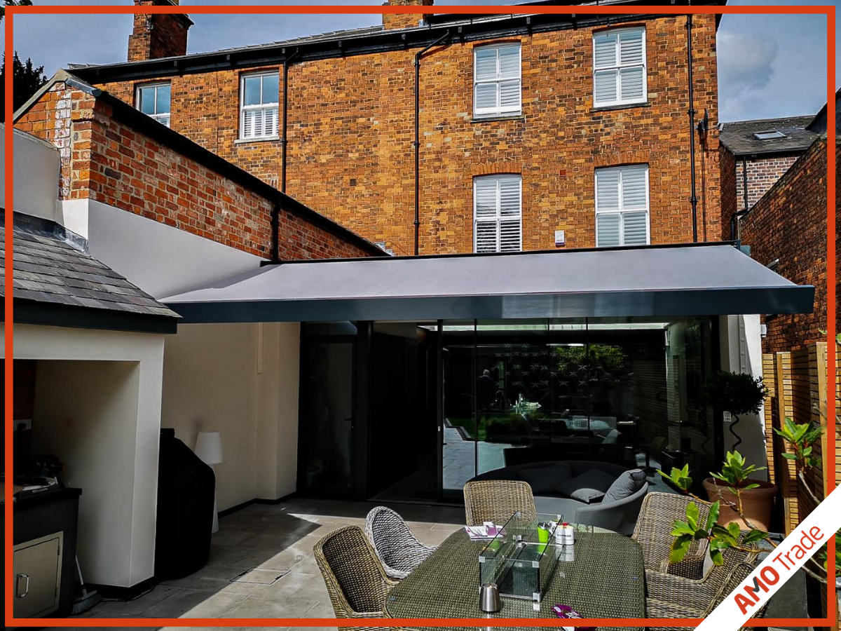 Stunning and Stylish!

This is a Weinor Kubata Patio Awning, that we installed in Anthracite Grey. The fitting came fabricated spreader plates in nice Cream colour to blend in with the existing exterior walls.

Personalised to your taste...
amotrade.co.uk

#Awning #Patio