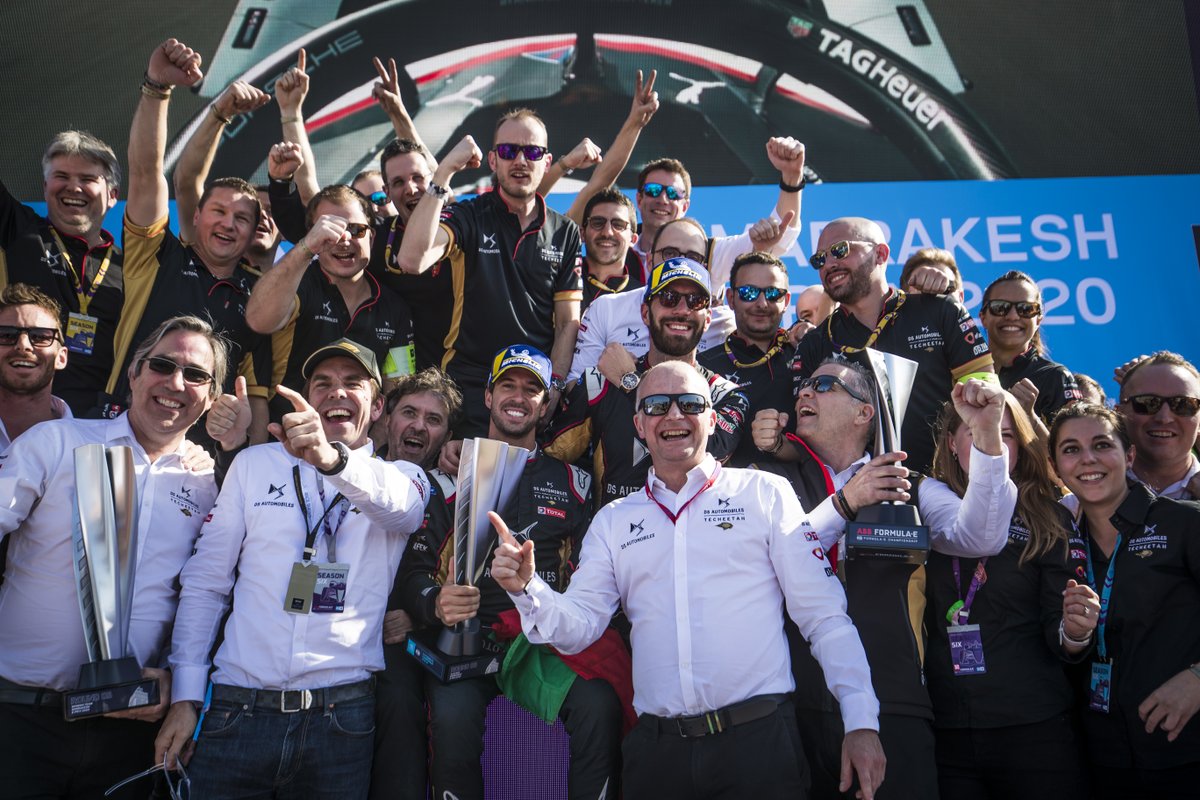 AlainDescat's tweet photo. Amazing to see the @DSTECHEETAH team are heading into the @FIAFormulaE  season 6 finale in pole position. Good luck in Berlin tomorrow! #SeasonSixFinale@DS_Official @DS_Performance https://t.co/k6u7X6g13u