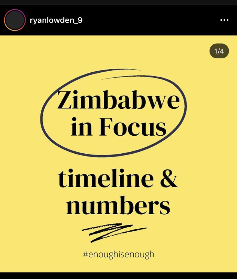 A series of unfortunate events: #ZimbabweanLivesMatter  #ZimbabweLivesMatter  #ZanuPFMustFall