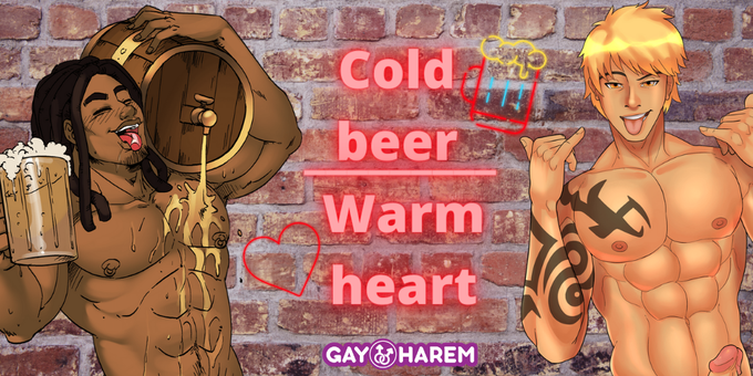 ? My beer is cold,  but my heart is warm ?
?Your lips are sweet, but my tongue is wild ?
Happy #InternationalBeerDay