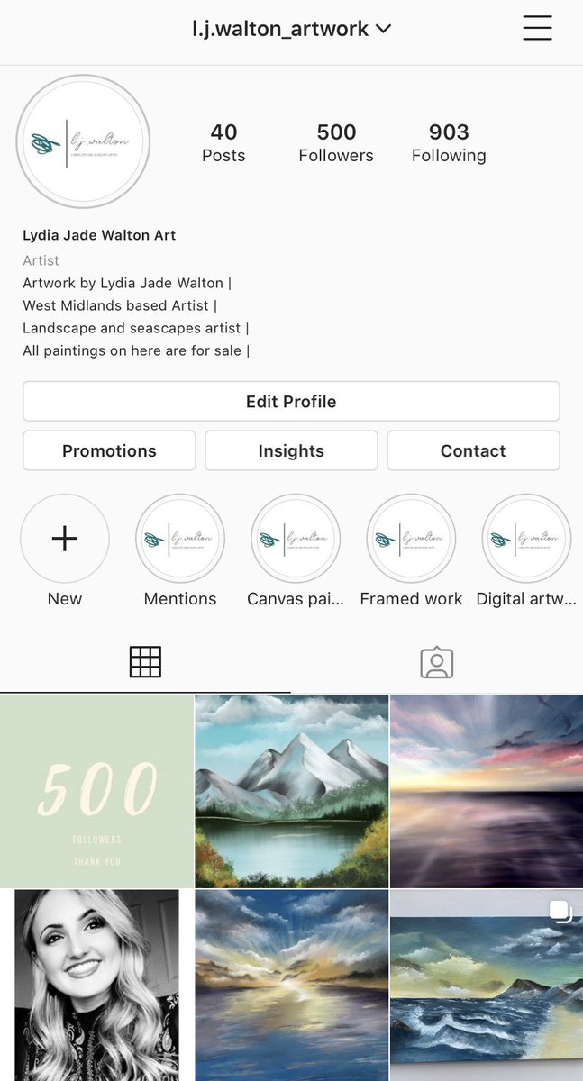 Lydiaawalton's tweet photo. So I reached 500 followers on my art Instagram page, now this is a big thing for me, I recently got made redundant from my job and this small little income is all I have right now, a retweet costs £0.00 and my next customer could be on your news feed🤍 https://t.co/oeIs6hSR4g
