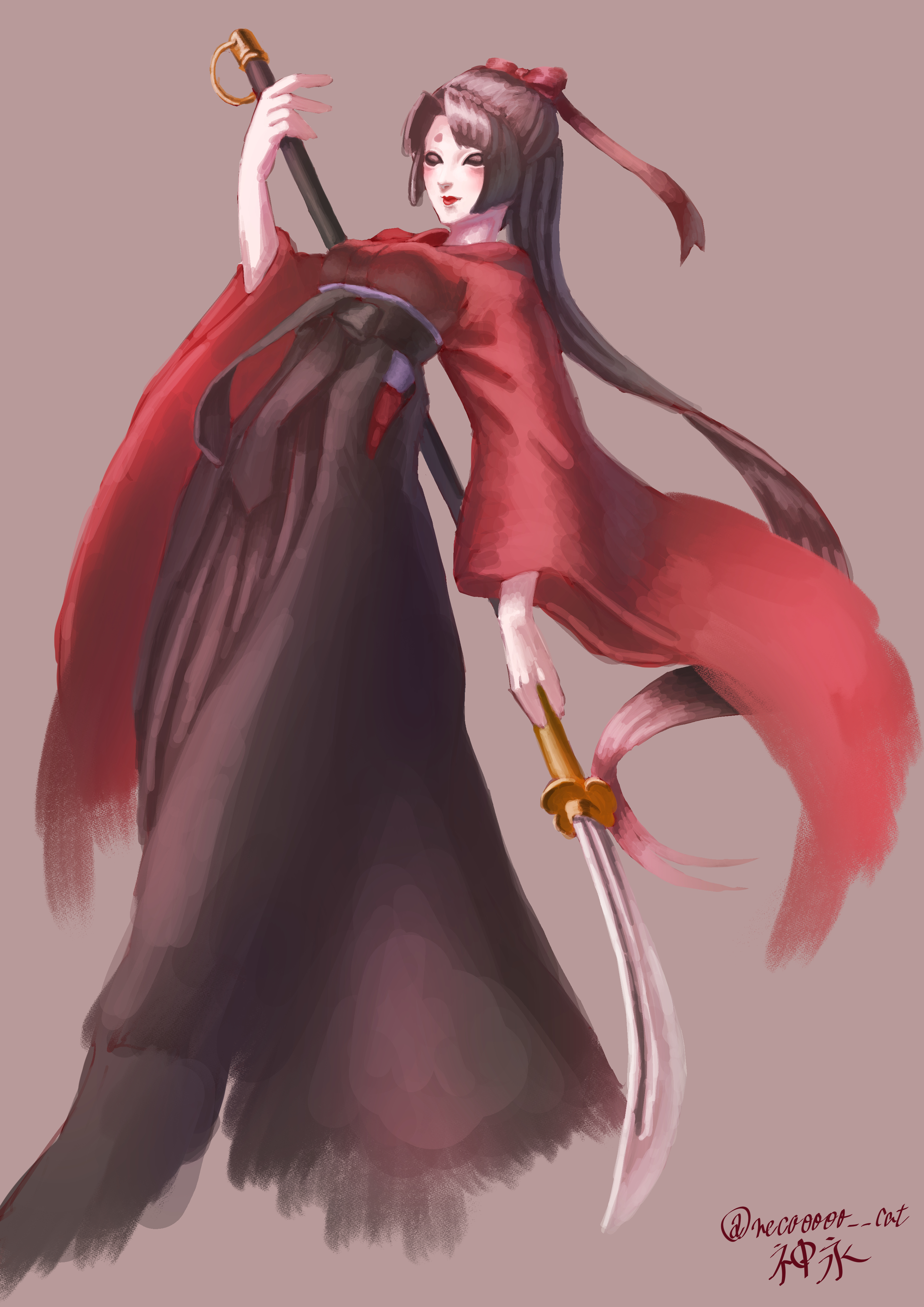 神永ゆきち 美智子 そろそろ薙刀使ってみません 第五人格イラスト Identityvイラスト T Co Nat5o7c0eo Twitter