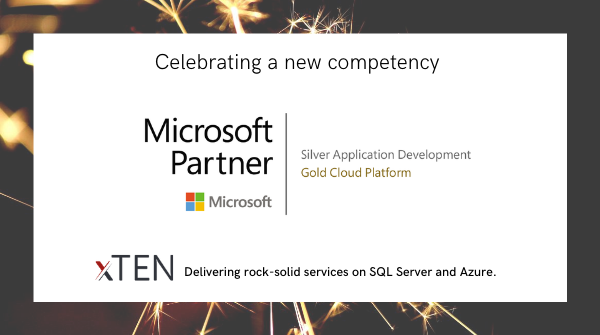 xtenltd's tweet photo. A new month, a new accreditation for our team! We are now the proud owners of the Microsoft Silver Application Development Competency. For help with all things #Azure and #SQLserver, get in touch. #Microsoftgoldpartner #Microsoftsilverpartner #highperformanceeverything https://t.co/9GGeHWFtwt