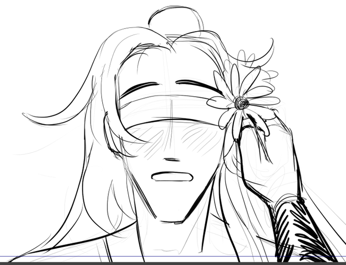 finished the line of the animatic. Im gonna speedrun through making this animatic before my self doubt catches up and tell me this isn't a good idea (its going to be SOOO CHEESY THO??!?!?) 