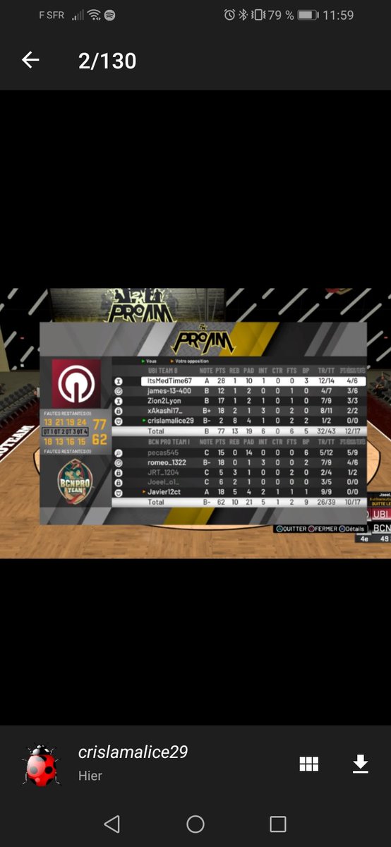 Akashi17X's tweet photo. Play off Liga Nba2k Quart de final 💪💪 https://t.co/1FnaOf5iWB