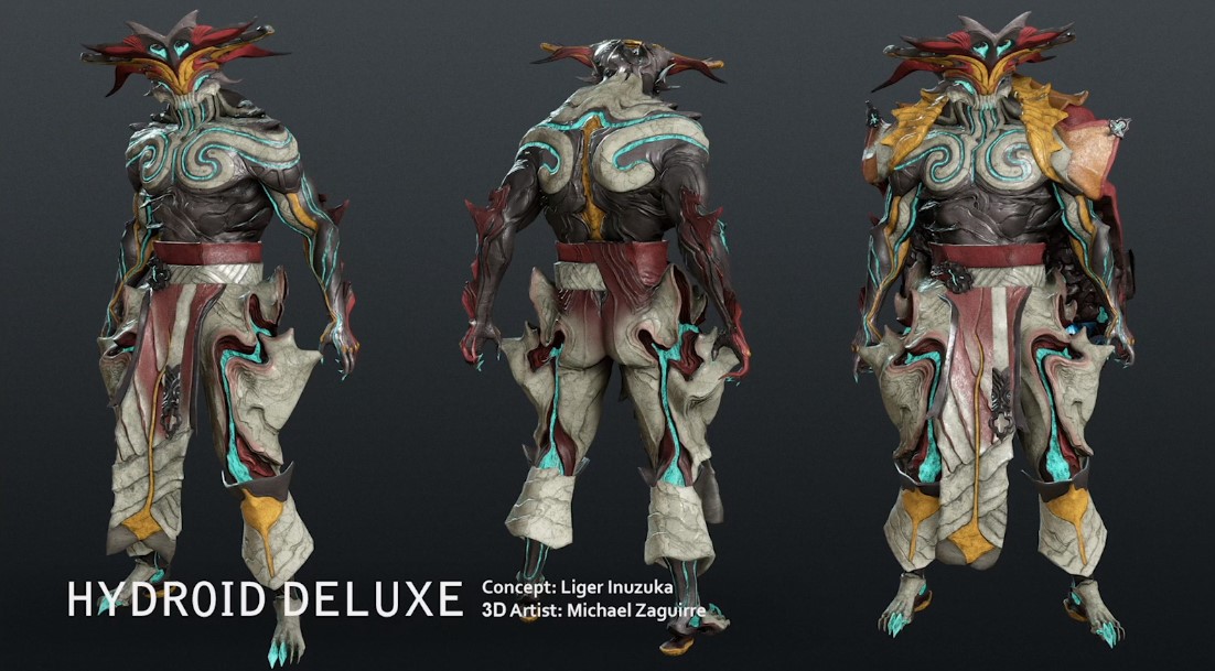 Video Game Fashion on Twitter: "Hydroid / Deluxe Skin by @Liger_Inuzuk...
