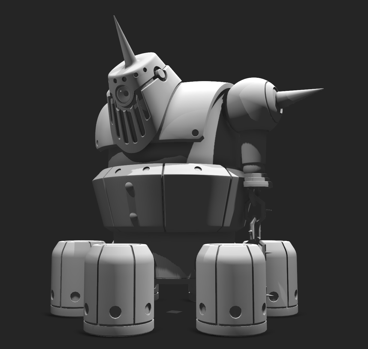 PSYCHOPOMP_DEV's tweet photo. Model Progress on the Hanmuru Doll. 
#MMLX #MegamanLegends #FanGame #gamedev #3dmodeling 

New Build coming soon. For now your can check out the old build here:

https://t.co/dSJ9gJRxkx https://t.co/IrV5dQNm5t