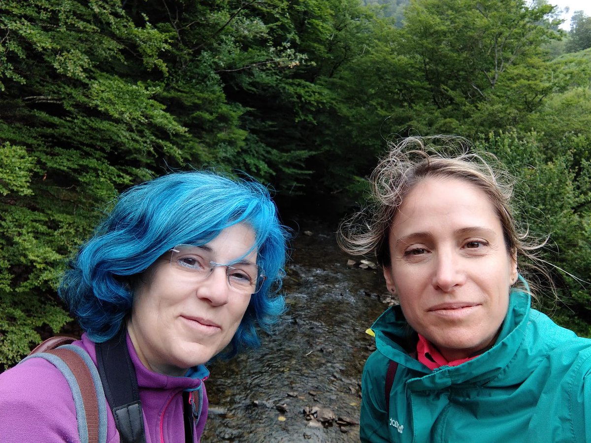 isabelmaber's tweet photo. Este verano las intrépidas  descubriendo la #SelvadeIrati #Navarra https://t.co/16VvXocvDR