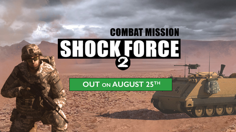 Matrix_Wargames's tweet photo. 📫 We are proud to announce that we’ve partnered with #Battlefront to bring #CombatMission: #ShockForce2 to our stores. 
Game &amp; DLCs available from August 25th on Matrix Games, Steam, and other digital stores.

👉https://t.co/3AaGoF2rpU https://t.co/ARHV1MnyiU