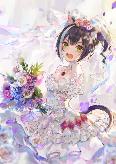花嫁キャル
#プリコネR  #キャル  #花嫁 