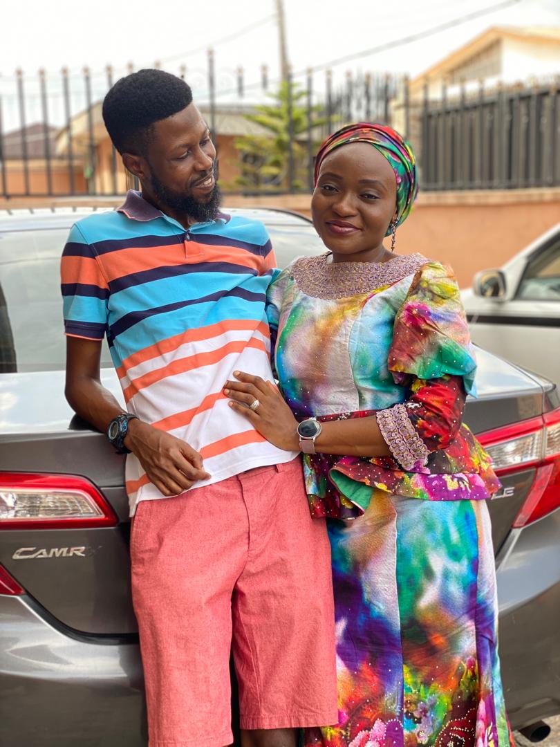 38. Do share your beautiful  #lovestories. I love to hear love stories!P.S...the first pic of me was the one TJ saw first time ever. Do you recognize the ward?Here's a picture of us now. See him looking at me like today's ah-ge-ge bread. Fine geh