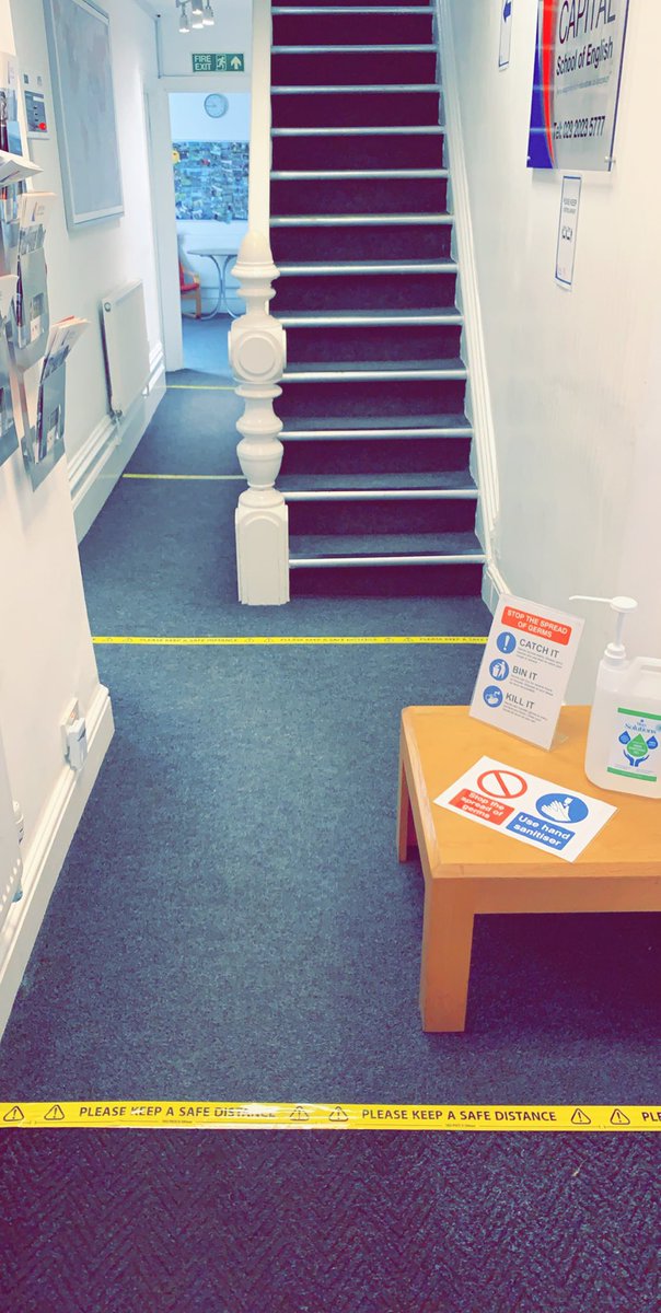 Welcome ....Your safety is our priority ❤️🤍💙  

#SocialDistancing is a must 🙌🏽

#Cardiff #Student #LearnEnglish #EnglishSchool #EnglishAcademy #StudyAbroad #IELTS #FCE #CAE #StudyEnglish #Saftey #BritishCouncil #CambridgeEnglish #EnglishCourse #BritishCouncilSchool