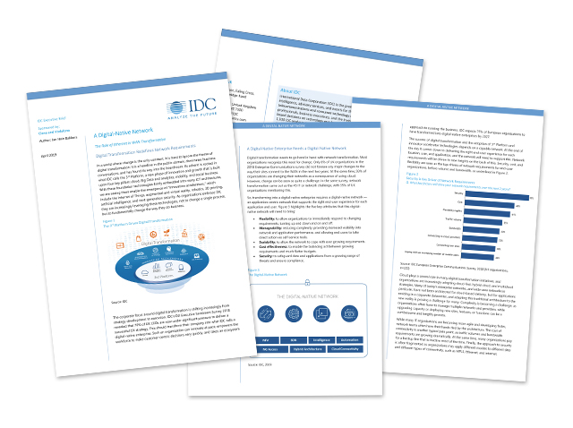 RobJLeader's tweet image. A digital-native enterprise needs a digital-native network, yet 31% of organisations in #APAC struggle with changing their networks. Find out what attributes are needed to drive network transformation in this IDC Executive Brief: bit.ly/31k66kj