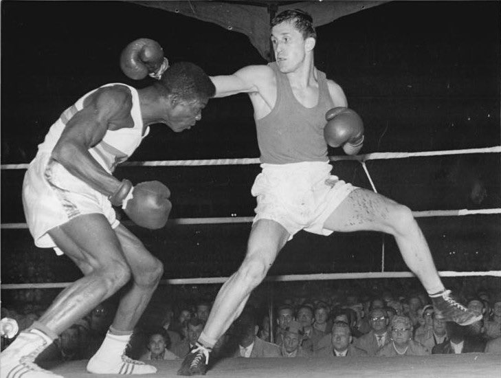 Clement Isaac "Ike" Quartey, older brother of fmr Welterweight world champion, Ike ‘Bazooka’ Quartey. Ghana’s first Olympic medalist in 1960. Won silver in the Light Welterweight category. A family of boxers.   #3Sports