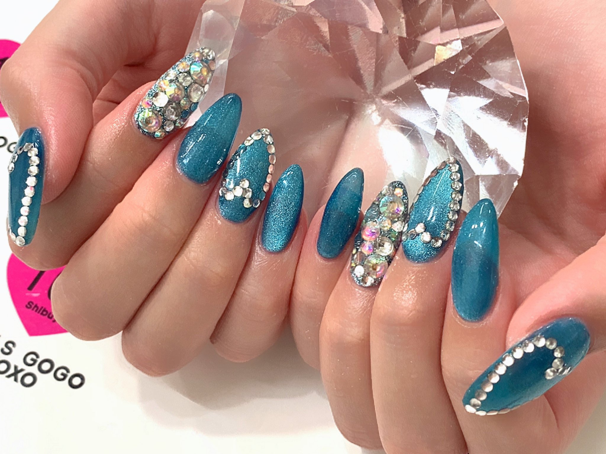 Nailsgogo 在 Twitter 上 渋谷 ネイルサロン Nailsgogo ネット予約 T Co Pjrbh5rlbe インスタ T Co Gmbqsa2d9y ネイル 担当小市 ブルーネイル マグネットネイル ハートストーンネイル ありがとうございました 渋谷ネイルサロン Jk