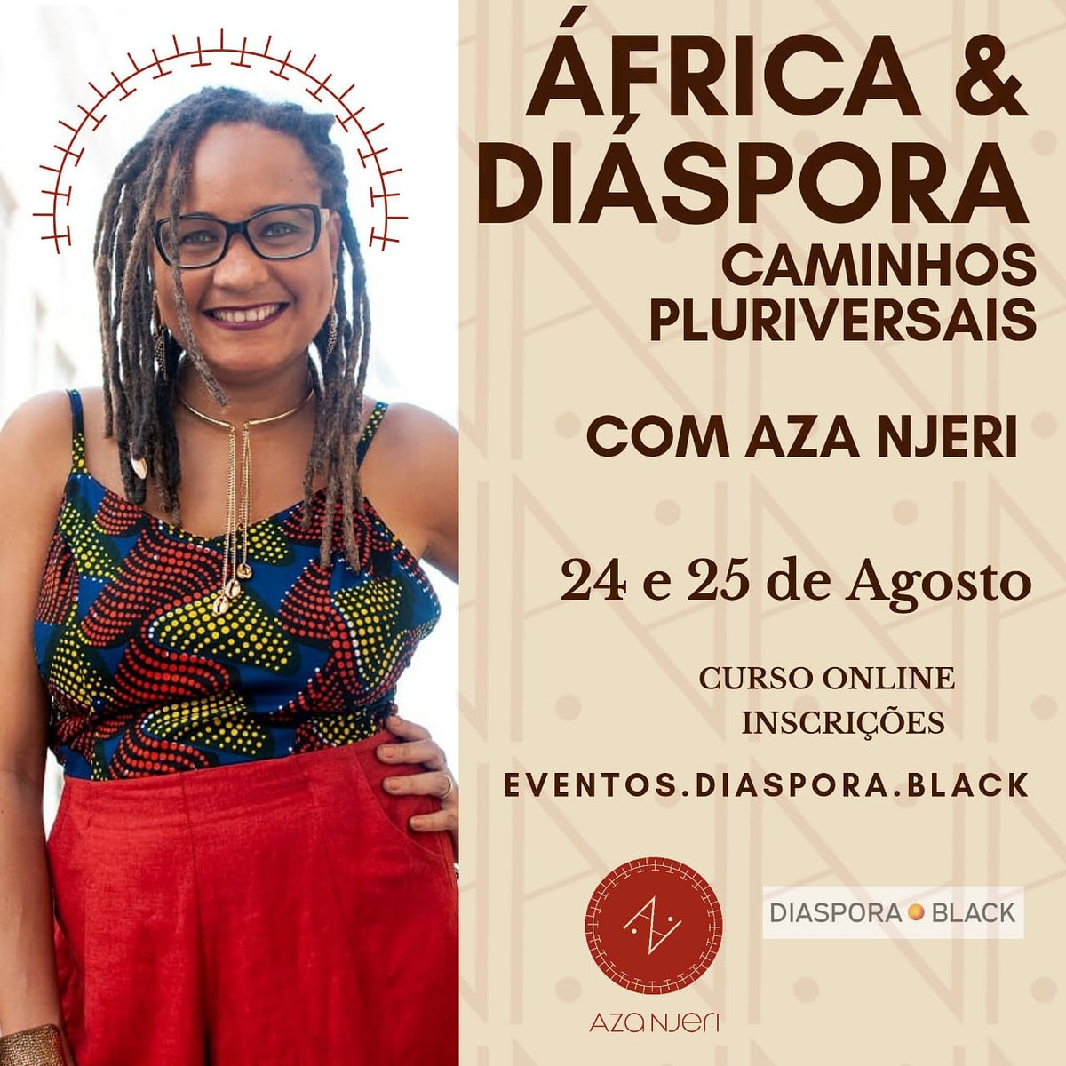 PaisPretos's tweet image. Fiz esse curso presencialmente no Olabi e recomendo enfaticamente. A doutora @NjeriAza é referência em africanidades e  dos pilares que levaram à idealização do nosso coletivo. 🙋🏾‍♂️