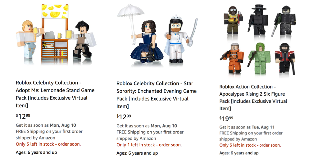 Lily On Twitter The Adopt Me Lemonade Stand And These Other Two Sets Are Selling Out On Amazon If You Are Interested To Buy Them Or See Them Here S My Amazon Link - roblox celebrity collection adopt me