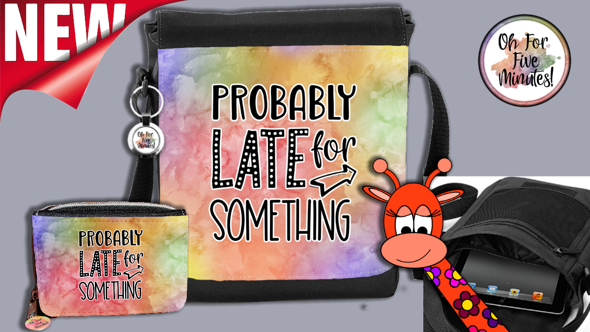OhFor5Minutes's tweet photo. NEW DESIGN! Whether it's a lack of discipline, poor time management, or just an oblivious lack of understanding of the fundamental concepts of time, we don't judge. We don't even know what day it is.

https://t.co/idSwS8cp6B

Oops - must dash 

#O45M #handbags #shoulderbag #late https://t.co/tWodBUFlw8