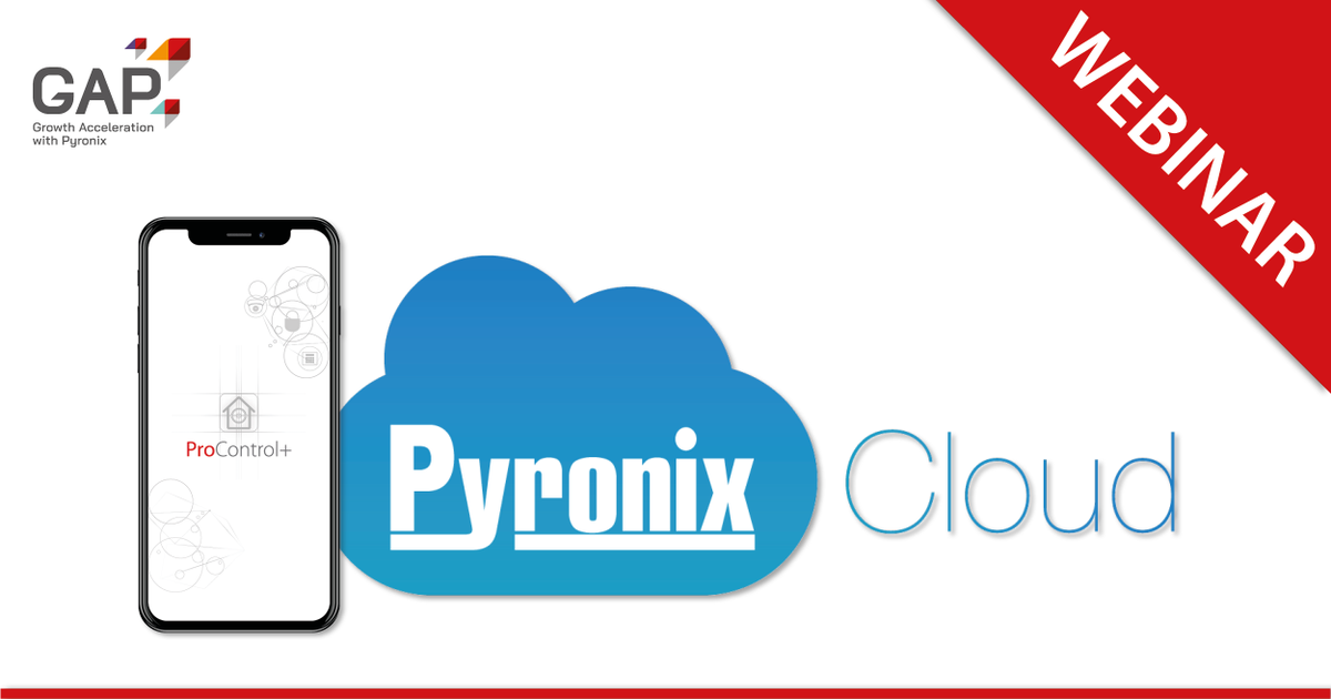 Pyronix's tweet image. Want to enhance your business? Sign up to attend our ProControl+ and PyronixCloud webinar tomorrow at 10am to find out how! 

Sign up: bit.ly/3eLsYPB

#Webinar #Training #PyronixCloud #ProControl